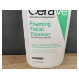 Nivea Men Sensitive Calm Body Wash 16.9 oz & CeraVe Foaming Facial Cleanser 19 oz - Brand New