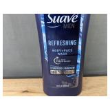 Suave Men Body & Face Wash, Garnier Styling Gel, Garnier Sleek & Shine Shampoo - Brand New