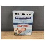 15 Purax Disposable Sinus Rinse 20ML - Brand New