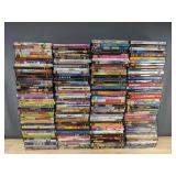 164 DVD Movie Collection - The Omen, The Color Purple, Scream, Walk It Off in 30 Days, Shrek 2, Valentine