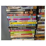 164 DVD Movie Collection - The Omen, The Color Purple, Scream, Walk It Off in 30 Days, Shrek 2, Valentine