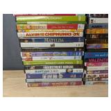 164 DVD Movie Collection - The Omen, The Color Purple, Scream, Walk It Off in 30 Days, Shrek 2, Valentine