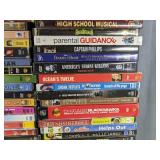 164 DVD Movie Collection - The Omen, The Color Purple, Scream, Walk It Off in 30 Days, Shrek 2, Valentine