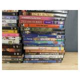 164 DVD Movie Collection - The Omen, The Color Purple, Scream, Walk It Off in 30 Days, Shrek 2, Valentine