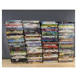 137 DVD Movie Collection -  Forgetting Sarah Marshall, Eat Pray Love, Step Mom, The Ugly Truth, Forrest Gump, Madagascar, Cars, Shrek, Batman Forever, Downton Abbey *C