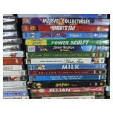 137 DVD Movie Collection -  Forgetting Sarah Marshall, Eat Pray Love, Step Mom, The Ugly Truth, Forrest Gump, Madagascar, Cars, Shrek, Batman Forever, Downton Abbey *C