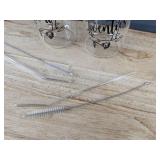 2 Klubi Clear Glass Tumblers 16oz - RIP Twenties - Brand New