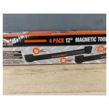 4 HORUSDY 12" Magnetic Tool Holder Strip - Brand New