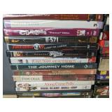 132 DVD Movie Collection - Sopranos, Ghostbusters, High School Musical 2, Despicable Me, The Sound of Music, Shrek *C