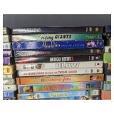 132 DVD Movie Collection - Sopranos, Ghostbusters, High School Musical 2, Despicable Me, The Sound of Music, Shrek *C