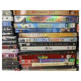 132 DVD Movie Collection - Sopranos, Ghostbusters, High School Musical 2, Despicable Me, The Sound of Music, Shrek *C