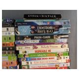 132 DVD Movie Collection - Sopranos, Ghostbusters, High School Musical 2, Despicable Me, The Sound of Music, Shrek *C