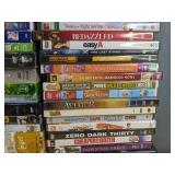 132 DVD Movie Collection - Sopranos, Ghostbusters, High School Musical 2, Despicable Me, The Sound of Music, Shrek *C