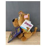 Bearington Collection Bear Stuffy and Scooby-Doo Plush & Book - Brand New