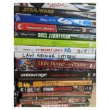 127 DVD Movie Collection - Star Wars, Step Brothers, Kill Bill, Harry Potter, The Sopranos, Chicken Run, Friends, Hangover *C
