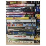 141 DVD Movie Collection - Top Gun, Twilight, 21, Star Wars, Hot Tub Time Machine, Jurassic Park, Sixteen Candles *C