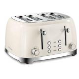 Roter Mond 4-Slice Toaster in Cream - $64.00 Retail - Brand New