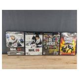 14 PlayStation 2 Games - Madden 06, NBA Live, NHL, Wheel of Fortune, God of War, NASCAR, Guitar Hero *C