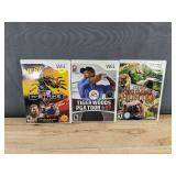 13 Nintendo Wii & Wii U Games - Tiger Woods, LEGO, Barbie, Star Wars, Just Dance *C