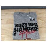 Nike NFL San Francisco 49ers 2023 NFC Champions Size Men