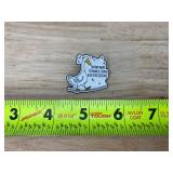 ON MY WAY TO MAKE SOME BAD DECISIONS Goose Enamel Pin - Brand New