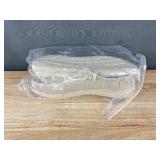 Beige Canvas Slip-On Casual Patriotic Shoes - Men