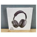 P9 Plus Max Wireless Black Headphones - Brand New