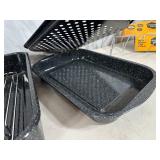 New Granite Ware Baking Pans and Roaster V-Rack New Granite Ware Baking Pans and Roaster V-Rack