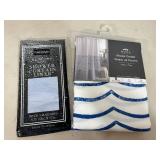 New Shower Curtain with Liner New Shower Curtain with Liner