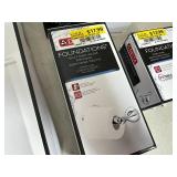 New Delta Foundations Chrome Bathroom Set - Towel Bar, Ring, Hook, Etc New Delta Foundations Chrome Bathroom Set - Towel Bar, Ring, Hook, Etc