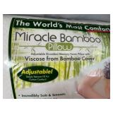 New Miracle Bamboo Pillow - King Size New Miracle Bamboo Pillow - King Size