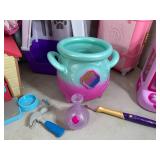 Large Lot of Toys, Dog Houses, Claw Game, Suitcase, Blanket, and More Large Lot of Toys, Dog Houses, Claw Game, Suitcase, Blanket, and More