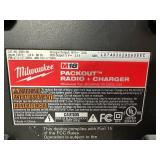 Milwaukee M18 Lithium-Ion Cordless PACKOUT Radio/Speaker with Built-In Charger Milwaukee M18 Lithium-Ion Cordless PACKOUT Radio/Speaker with Built-In Charger