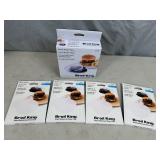 New Broil King Burger Press with 400 Burger Papers New Broil King Burger Press with 400 Burger Papers