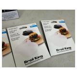 New Broil King Burger Press with 400 Burger Papers New Broil King Burger Press with 400 Burger Papers