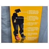 New Pair of Action Heat Battery Heated Socks - Unisex - S/M New Pair of Action Heat Battery Heated Socks - Unisex - S/M