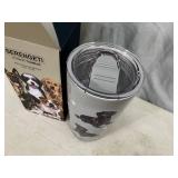 New Serengeti Vacuum Insulated Stainless Steel Tumbler with Lid - Black Lab Dog New Serengeti Vacuum Insulated Stainless Steel Tumbler with Lid - Black Lab Dog