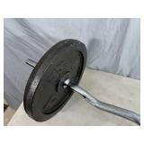 Iron Weight Plates with Bar Iron Weight Plates with Bar