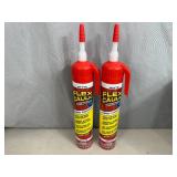 2 Cans of Flex Caulk with Trigger Flow Nozzle - White 2 Cans of Flex Caulk with Trigger Flow Nozzle - White
