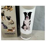 New Serengeti Vacuum Insulated Stainless Steel Water Bottle - Border Collie Dog New Serengeti Vacuum Insulated Stainless Steel Water Bottle - Border Collie Dog