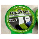 2 New Rolls of Frog Tape Multi-Surface Painter's Tape 2 New Rolls of Frog Tape Multi-Surface Painter's Tape