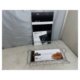 New Grill Pro Rib/Roast Rack and Silicone Side Shelf Mat New Grill Pro Rib/Roast Rack and Silicone Side Shelf Mat