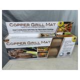 New 2 Pack Copper Non Stick Grill Mats New 2 Pack Copper Non Stick Grill Mats