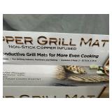 New 2 Pack Copper Non Stick Grill Mats New 2 Pack Copper Non Stick Grill Mats