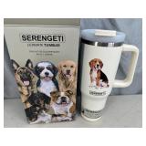 New Serengeti Vacuum Insulated Stainless Steel Tumbler with Lid - Beagle Dog New Serengeti Vacuum Insulated Stainless Steel Tumbler with Lid - Beagle Dog