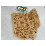 New Bamboo Ohio Cutting / Serving Board New Bamboo Ohio Cutting / Serving Board