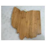 New Bamboo Ohio Cutting / Serving Board New Bamboo Ohio Cutting / Serving Board