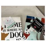 4 New Dog Themed Kitchen Towels 4 New Dog Themed Kitchen Towels