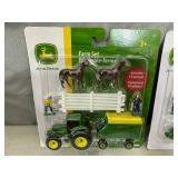 2 New 10 pc John Deere Farm Toy Sets 2 New 10 pc John Deere Farm Toy Sets