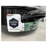 New Granite Ware 9.5 Quart Dutch Oven Pan with Lid New Granite Ware 9.5 Quart Dutch Oven Pan with Lid